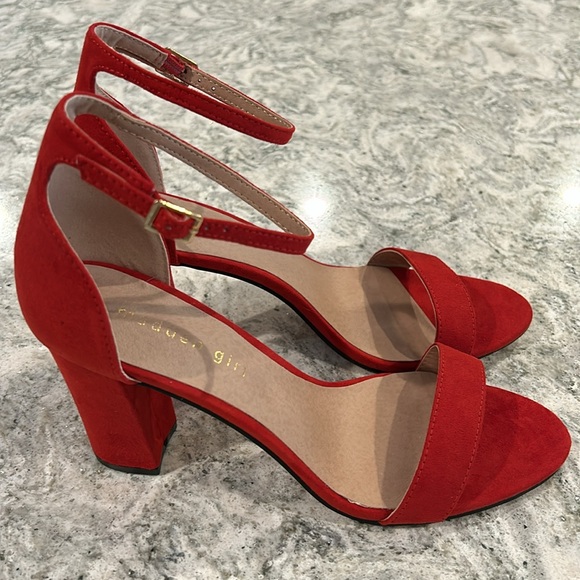 NWT Madden Girl Red Heels - Picture 2 of 7